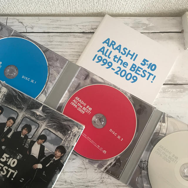 嵐(アラシ)の5×10 All the BEST！ 1999-2009（初回限定盤） エンタメ/ホビーのCD(ポップス/ロック(邦楽))の商品写真