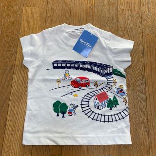 ファミリア(familiar)の新品未使用　ファミリア Tシャツ80(Ｔシャツ)