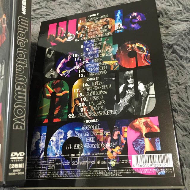 B’z LIVE-GYM 2019 NEW LOVE DVD 新品並美品 3