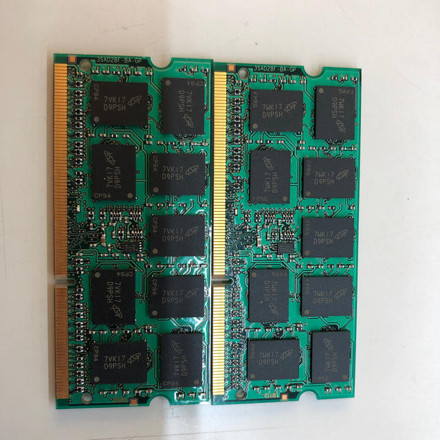 Buffalo(バッファロー)のノートパソコン用 メモリーDDR3 1600 PC3L-12800S 4GB×2 スマホ/家電/カメラのPC/タブレット(PCパーツ)の商品写真