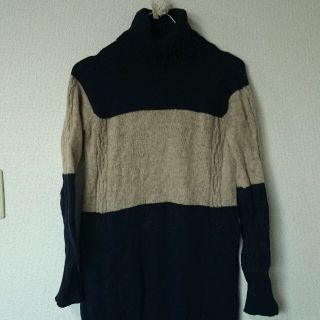 イリアンローブ(iliann loeb)のイリアンローブタートルニットワンピ(ひざ丈ワンピース)