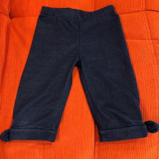 エニィファム(anyFAM)の【期間限定セール】 any FAM  裾結びリボンクロップド丈パンツ　110cm(パンツ/スパッツ)