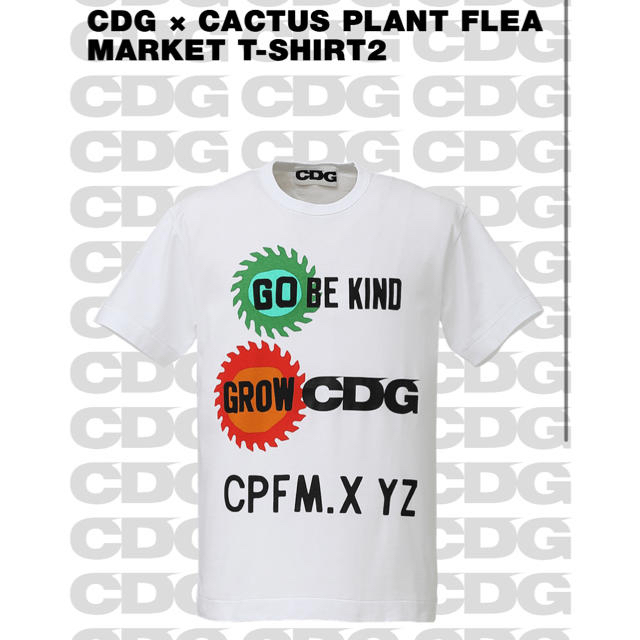 CDG CACTUS PLANT FLEA MARKET T-SHIRT2