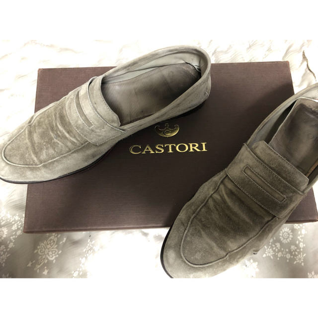 castori カストーリ　イタリー製スリッポンシューズ メンズの靴/シューズ(スリッポン/モカシン)の商品写真