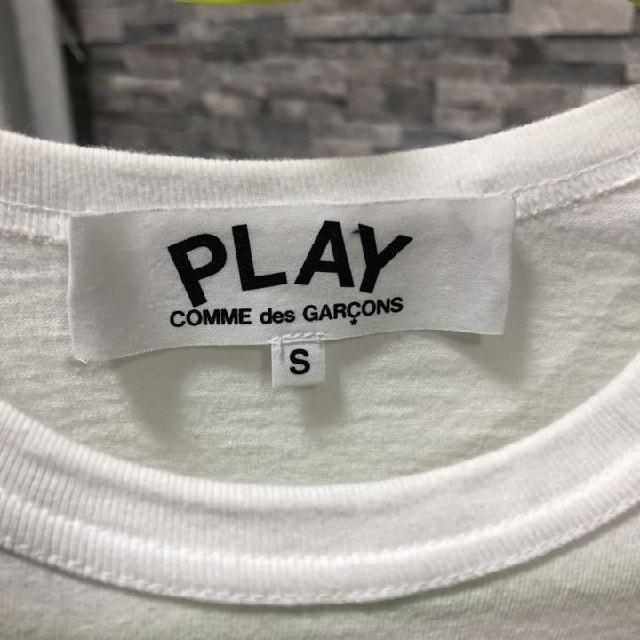 COMME des GARCONS(コムデギャルソン)のコム・デ・ギャルソン　play　ロンT メンズのトップス(Tシャツ/カットソー(七分/長袖))の商品写真