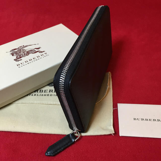 BURBERRY(バーバリー)の【レア】バーバリー★チェック長財布★新品 メンズのファッション小物(折り財布)の商品写真