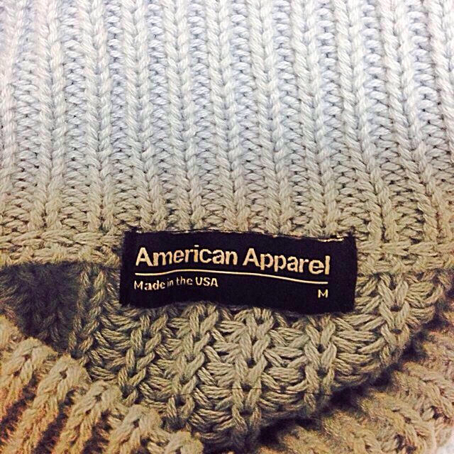 American Apparel(アメリカンアパレル)のアメアパニット レディースのトップス(ニット/セーター)の商品写真