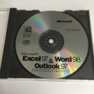 マイクロソフト(Microsoft)のMicrosoft Excel97＆Word98 Outlook97(その他)