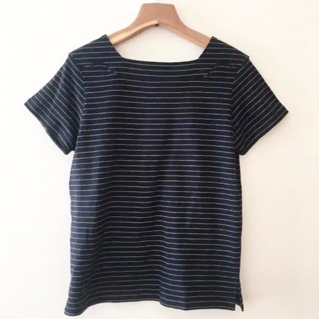 A.P.C(アーペーセー)の新品未使用 A.P.C スクエアネックTシャツ レディースのトップス(Tシャツ(半袖/袖なし))の商品写真