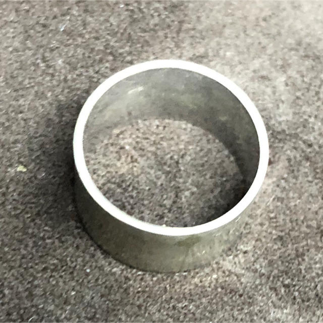 平打ち　シルバー925リング  プレーン　ワイド幅広　シンプル銀指輪スターリング メンズのアクセサリー(リング(指輪))の商品写真