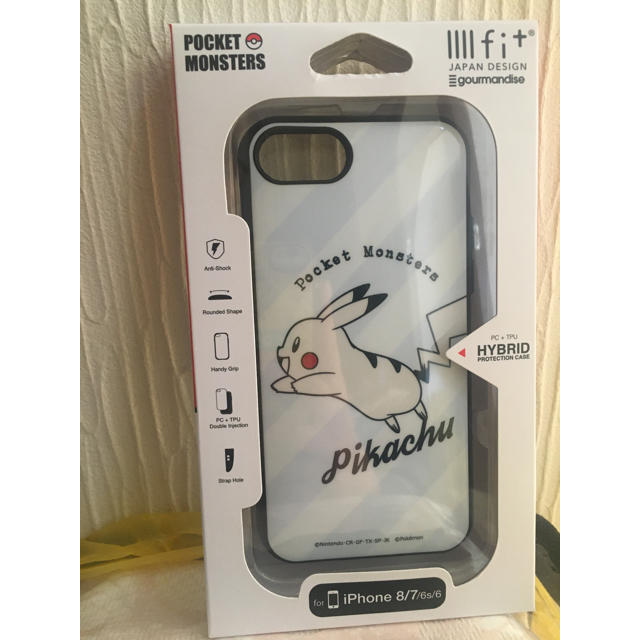 新品・未開封　　ポケモン  ピカチュウ  iPhoneケース　 スマホ/家電/カメラのスマホアクセサリー(iPhoneケース)の商品写真