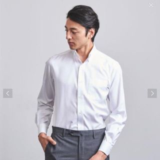 ユナイテッドアローズ(UNITED ARROWS)のユナイテッドアローズ　イージーケアロイヤルオックスフォード　ボタンダウン　42(シャツ)