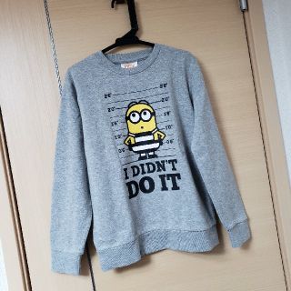 ミニオン(ミニオン)の美品 子供 ミニオン トレーナースエット 150cm(Tシャツ/カットソー)