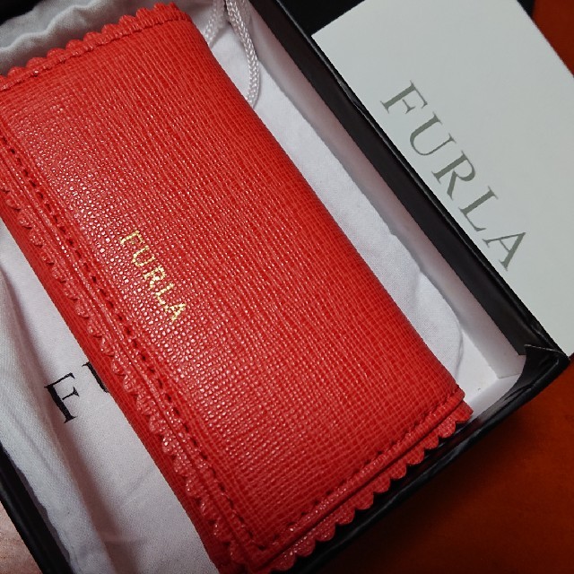 Furla(フルラ)のFURLA キーケース くすみピンク 新品 レディースのファッション小物(キーケース)の商品写真