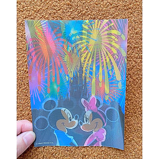 ディズニー(Disney)のミッキーマウス　ミニーマウス　ポストカード　パレード　(写真/ポストカード)