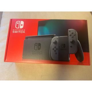 ニンテンドースイッチ(Nintendo Switch)の【新品】Nintendo Switch グレー　新型(家庭用ゲーム機本体)