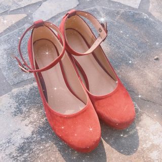 ユメテンボウ(夢展望)の♡♡ ワインレッド サンダル パンプス ヒール ♡♡(ハイヒール/パンプス)