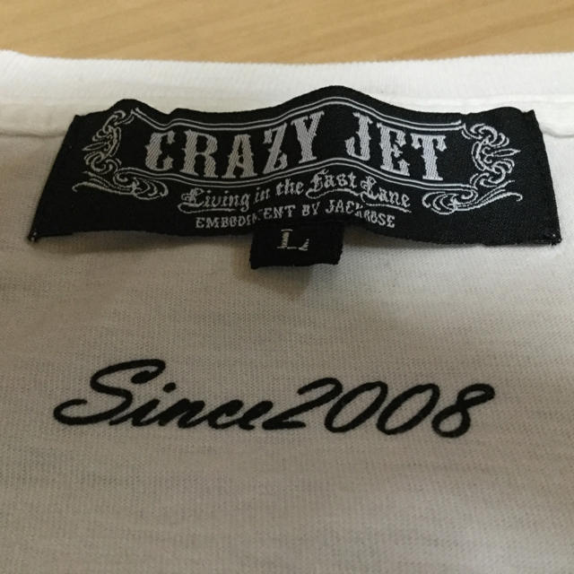 JACKROSE(ジャックローズ)のメンズ CRAZYJET Tシャツ L クレイジージェット 清木場俊介 エンタメ/ホビーのタレントグッズ(ミュージシャン)の商品写真