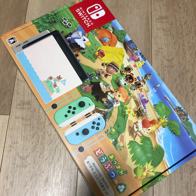 最初の Switch Nintendo - どうぶつの森 Switch 家庭用ゲーム機本体 最初の Switch Nintendo - どうぶつの森 Switch 家庭用ゲーム機本体