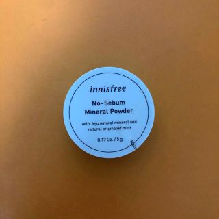 イニスフリー(Innisfree)の《innisfree 》ノーセバムミネラルパウダー(フェイスパウダー)