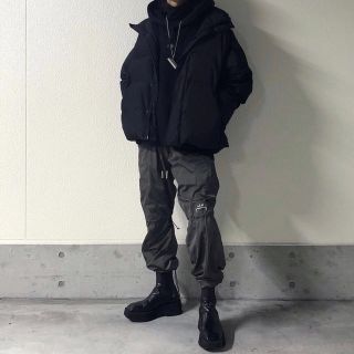 オフホワイト(OFF-WHITE)のa cold wall テクニカル トラックパンツ M グレー(その他)