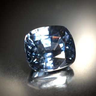 ”Steel Blue” 1.7ct UP 天然グレイッシュブルー スピネル(リング(指輪))