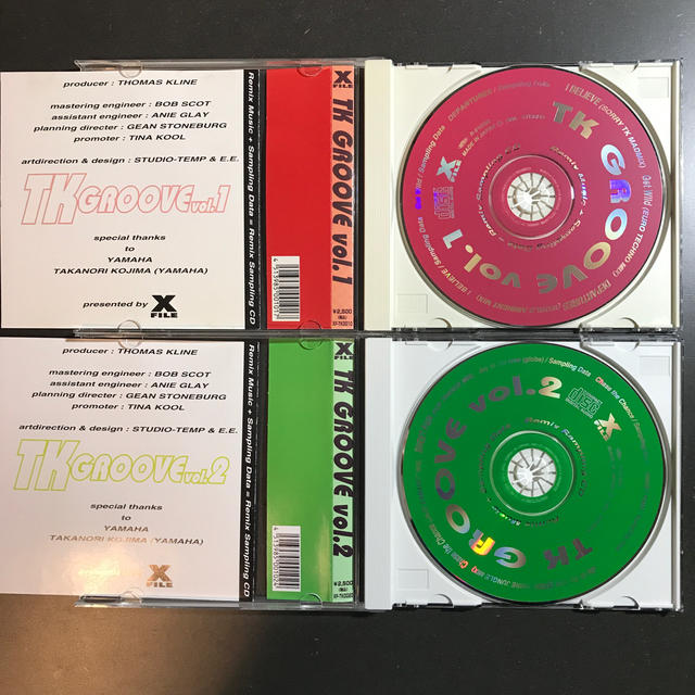 TK GROOVE vol.1&vol.2 サンプリングCD 2枚セット エンタメ/ホビーのCD(ポップス/ロック(邦楽))の商品写真