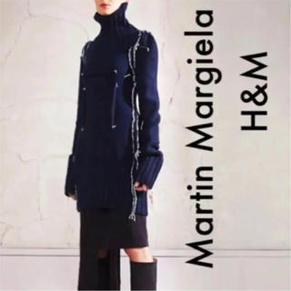 マルタンマルジェラ(Maison Martin Margiela)の希少品 マルジェラ × H&M コラボ タートルネック ニット ワンピース(ニット/セーター)