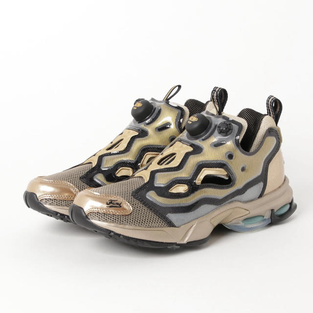 Reebok(リーボック)の値下げ‼️レア✨Reebok ◆ FURY DMX TXT 24cm ゴールド レディースの靴/シューズ(スニーカー)の商品写真