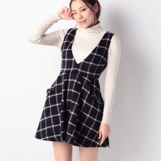 ダズリン(dazzlin)の完売商品 dazzlin ジャンスカ(ひざ丈ワンピース)