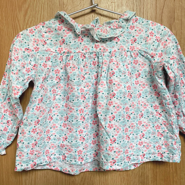 PETIT BATEAU(プチバトー)のpetitbateau プチバトー　ベビー　ブラウス キッズ/ベビー/マタニティのベビー服(~85cm)(シャツ/カットソー)の商品写真