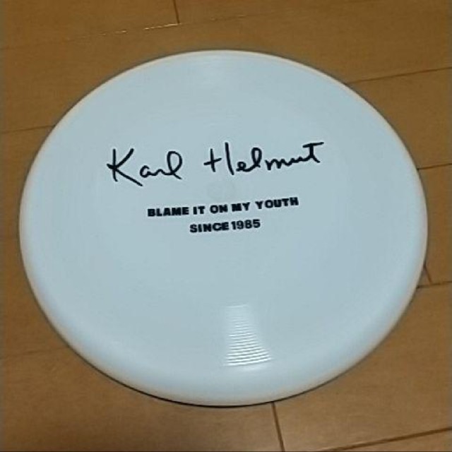 Karl Helmut(カールヘルム)の1359新品カールヘルムフリスビー&巾着 茶色 キッズ/ベビー/マタニティのこども用バッグ(ランチボックス巾着)の商品写真