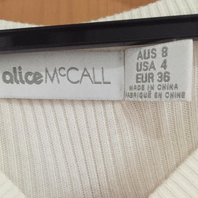 alice McCALL(アリスマッコール)のalice McCALLのフリルニット レディースのトップス(ニット/セーター)の商品写真