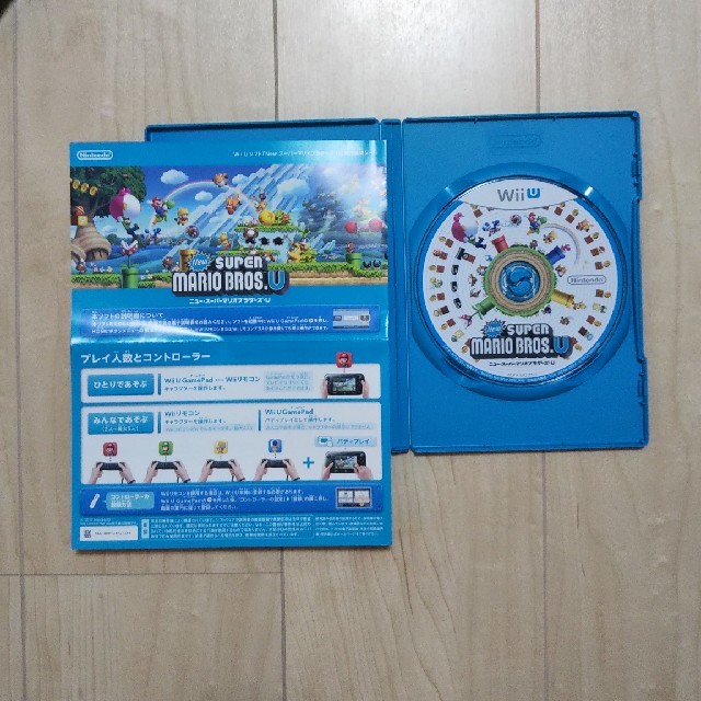 Wii U(ウィーユー)のwii u ソフト new super mario bros.U エンタメ/ホビーのゲームソフト/ゲーム機本体(家庭用ゲームソフト)の商品写真