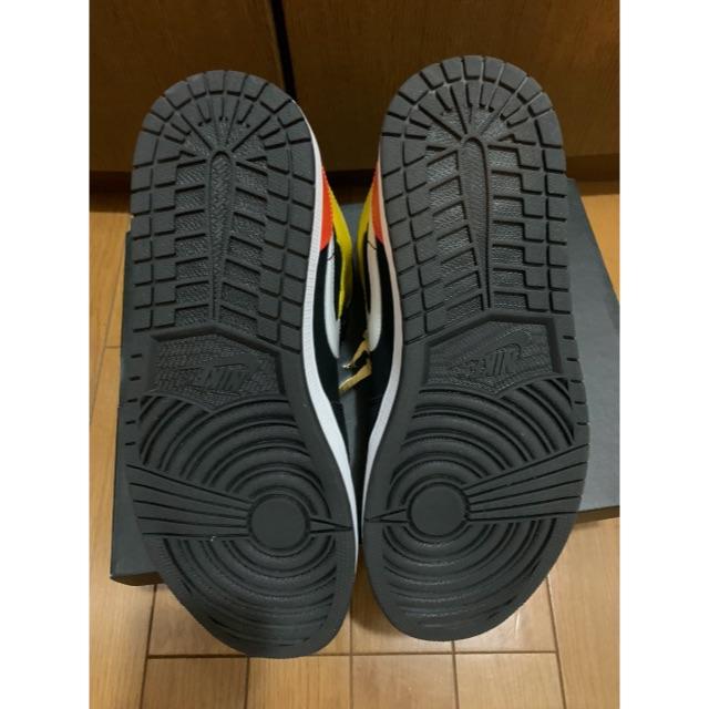 NIKE(ナイキ)の【中古】エアジョーダン1 mid ロズウェルレイガンズ 27.5cm メンズの靴/シューズ(スニーカー)の商品写真