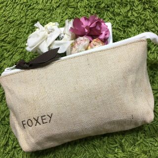 フォクシー(FOXEY)の新品フォクシー　レディキャンバスポーチ大(ポーチ)