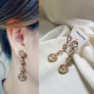 ゴールドストーンピアス(ピアス)