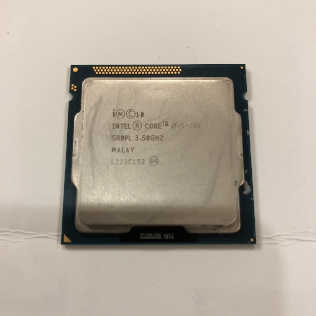 CPU インテル i7 3770kPC/タブレット