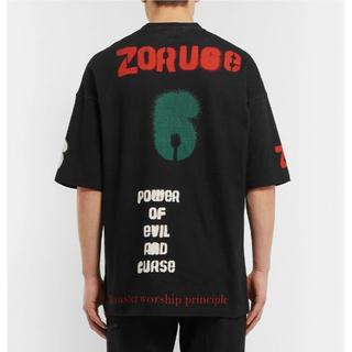 アンダーカバー 総柄TEE ZORUGE Tシャツ black size4
