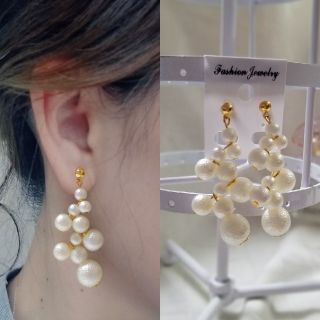 パールドロップピアス♥(ピアス)