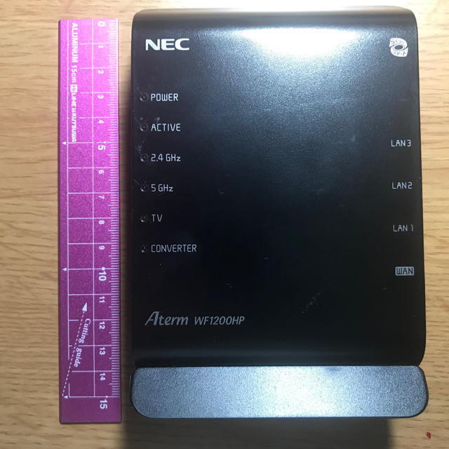 NEC(エヌイーシー)のルーター スマホ/家電/カメラのPC/タブレット(PC周辺機器)の商品写真