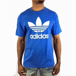 オリジナル(Original)のadidas originals  ブルーTシャツ　半袖(Tシャツ/カットソー(半袖/袖なし))