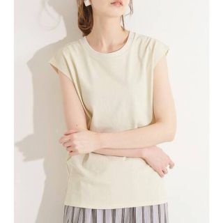 イエナ(IENA)のイエナ☆IENA LA BOUCLE コットンツイスト バイオタンクトップ 新品(Tシャツ(半袖/袖なし))