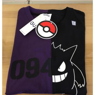 ジーユー(GU)のGU ポケモン　ゲンガーTシャツ(Tシャツ/カットソー(半袖/袖なし))