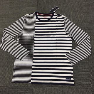 トミーヒルフィガー(TOMMY HILFIGER)のトミーヒルフィガーボーダーカットソー 長袖 ロンT/L(Tシャツ/カットソー(七分/長袖))