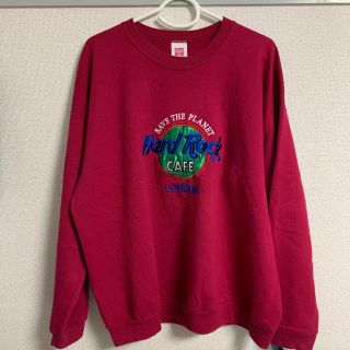 ヘインズ(Hanes)のhard rock cafeスウェット 刺繍 値下げ中！！(スウェット)