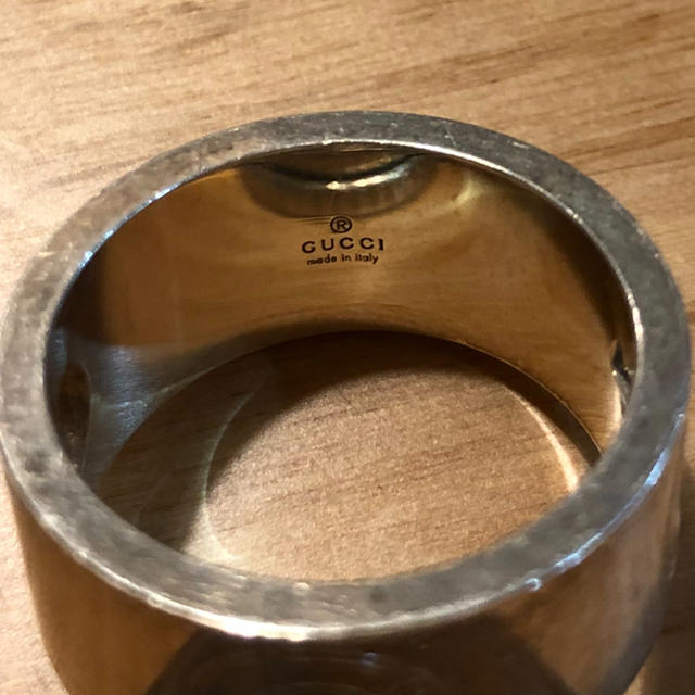Gucci(グッチ)の【値下げしました】GUCCI シルバーリング メンズのアクセサリー(リング(指輪))の商品写真