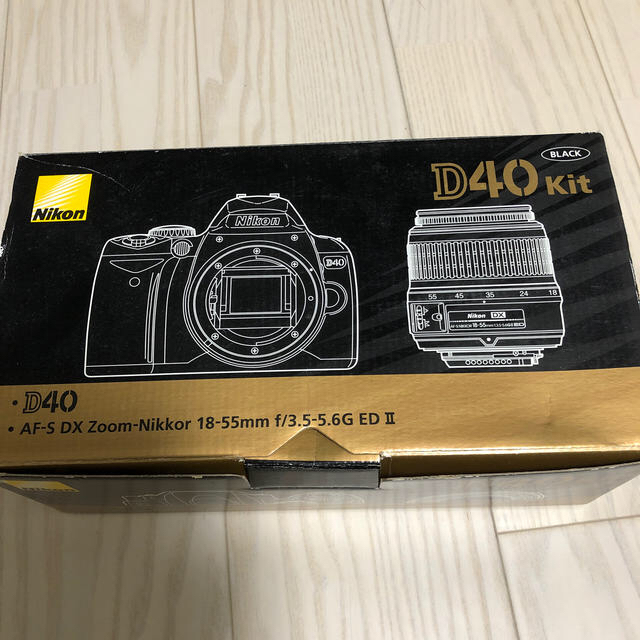 Nikon D40 入門一眼レフスマホ/家電/カメラ