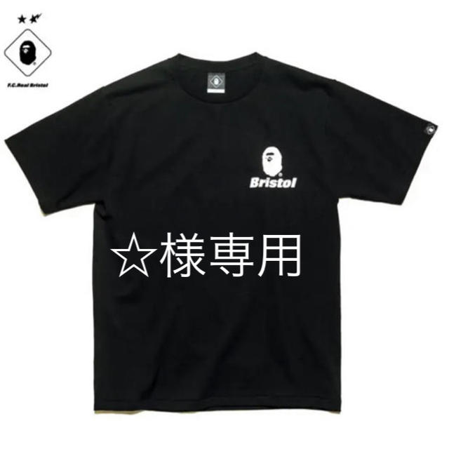 FCRB × BAPE コラボ Tシャツ M BLACK