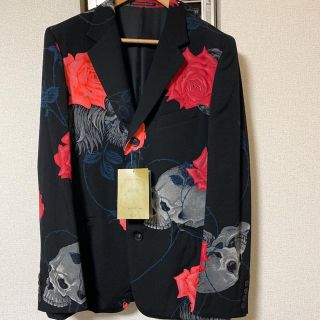 ヨウジヤマモト(Yohji Yamamoto)のスカルローズ　ジャケット(テーラードジャケット)